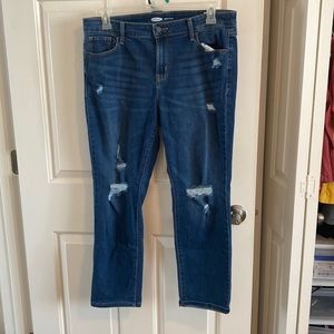 Straight Distressed jeans